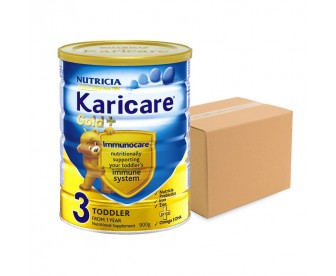 Karicare Gold+ 可瑞康金装牛奶粉3段 900克x6罐 Karicare Gold+ 可瑞康金装牛奶粉3段 900克x6罐